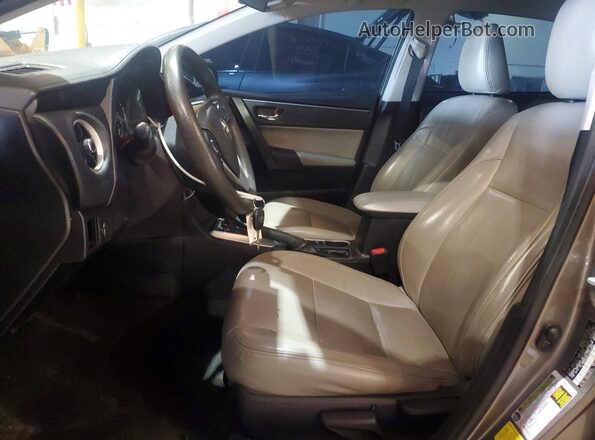 2T1BURHE5JC033892 2018 TOYOTA COROLLA Gray Widok wnętrza z przodu