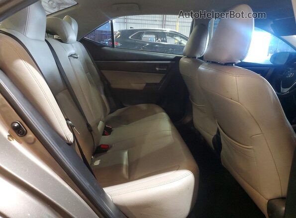 2T1BURHE5JC033892 2018 TOYOTA COROLLA Gray Widok tylnych siedzeń