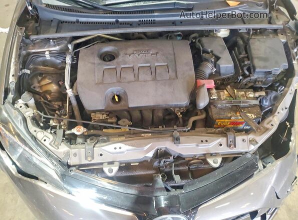 2T1BURHE5JC033892 2018 TOYOTA COROLLA Gray Widok wnętrza z tyłu