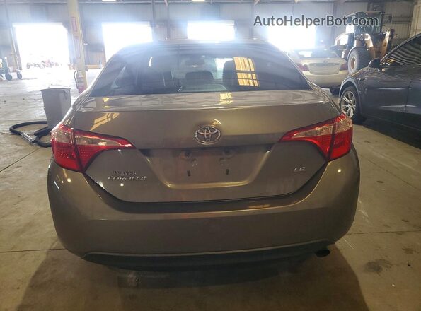 2T1BURHE5JC033892 2018 TOYOTA COROLLA Gray Widok z tyłu