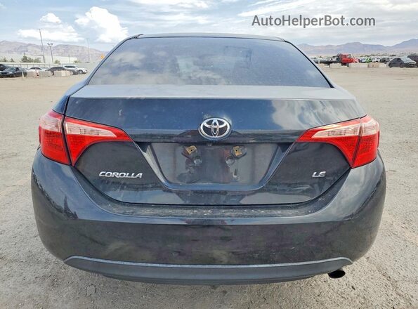 2T1BURHE5JC035254 2018 TOYOTA COROLLA Черный Вид сзади