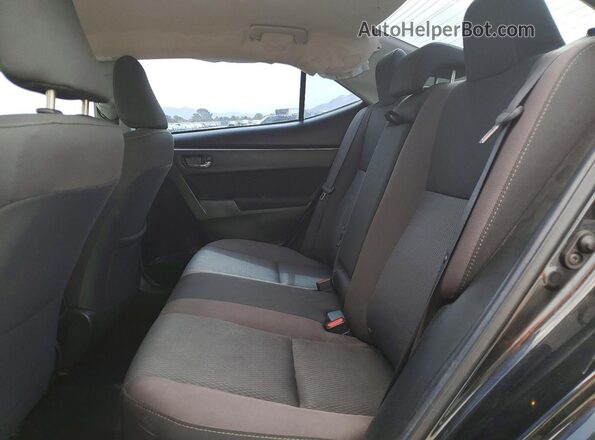 2T1BURHE5JC035254 2018 TOYOTA COROLLA Черный Вид задних сидений