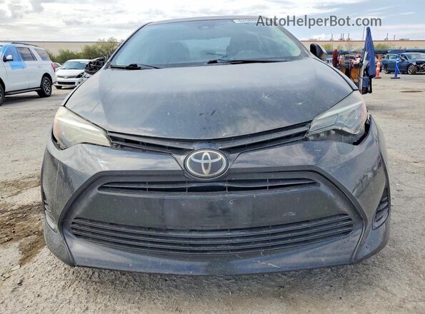 2T1BURHE5JC035254 2018 TOYOTA COROLLA Черный Вид спереди