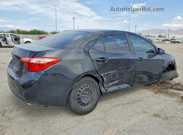 2T1BURHE5JC035254 2018 TOYOTA COROLLA Черный Задняя правая четверть