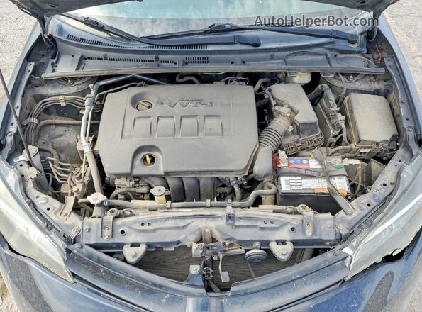 2T1BURHE5JC035254 2018 TOYOTA COROLLA Черный Вид задней части салона
