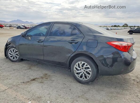 2T1BURHE5JC035254 2018 TOYOTA COROLLA Черный Задняя левая четверть