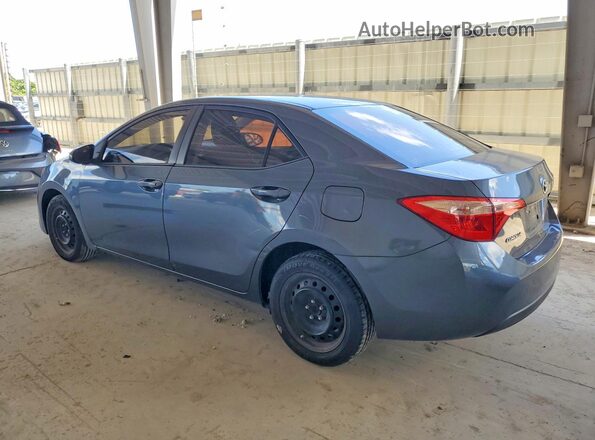 2T1BURHE5JC040499 2018 TOYOTA COROLLA Gray Tył lewy