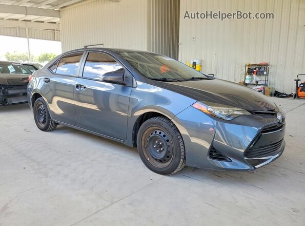 2T1BURHE5JC040499 2018 TOYOTA COROLLA Gray Przód prawy