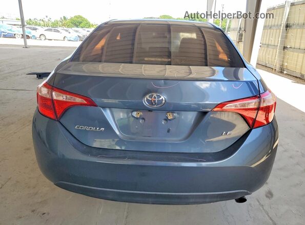2T1BURHE5JC040499 2018 TOYOTA COROLLA Gray Widok z tyłu