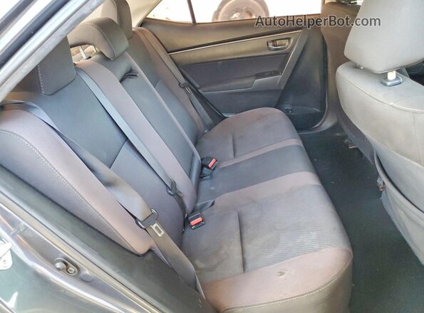 2T1BURHE5JC040499 2018 TOYOTA COROLLA Gray Widok tylnych siedzeń