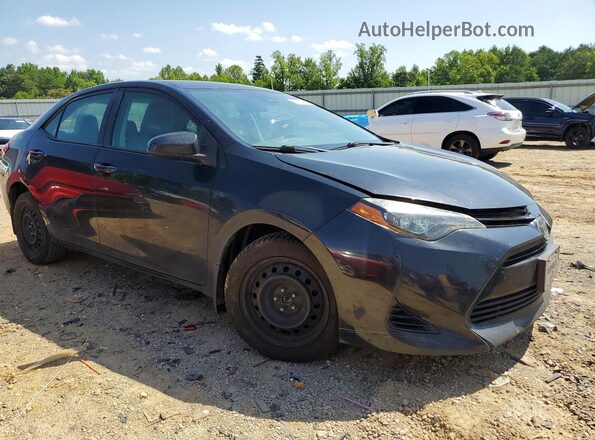 2T1BURHE5JC046738 2018 TOYOTA COROLLA Black Передня права чверть