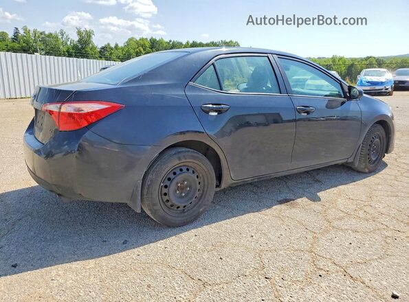 2T1BURHE5JC046738 2018 TOYOTA COROLLA Black Задня права чверть