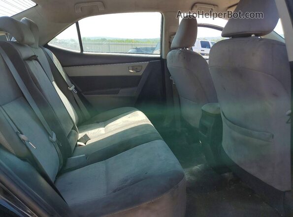 2T1BURHE5JC046738 2018 TOYOTA COROLLA Black Вид задніх сидінь