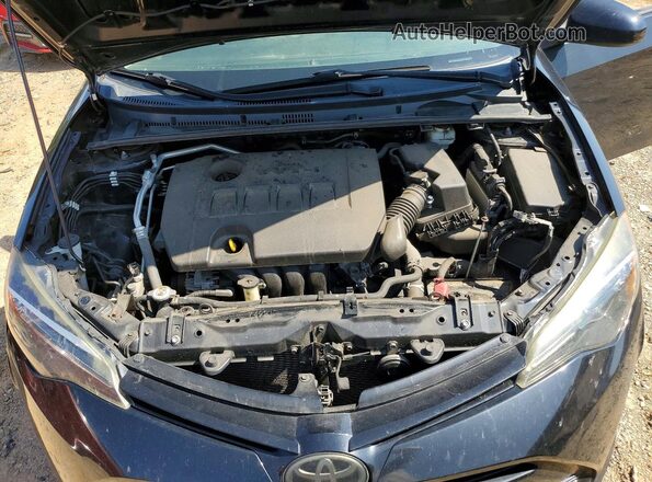 2T1BURHE5JC046738 2018 TOYOTA COROLLA Black Вид задньої частини салону