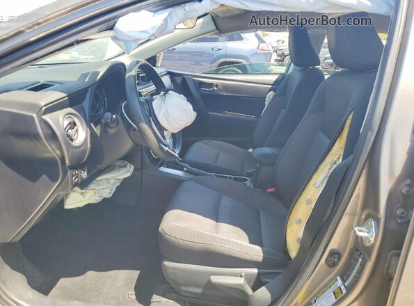 2T1BURHE5JC048019 2018 TOYOTA COROLLA Серый Вид салона спереди