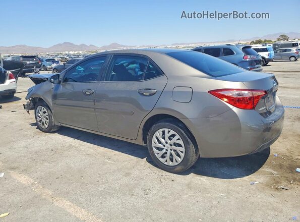 2T1BURHE5JC048019 2018 TOYOTA COROLLA Серый Задняя левая четверть