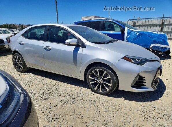 2T1BURHE5JC051776 2018 TOYOTA COROLLA Silver Առջևի աջ