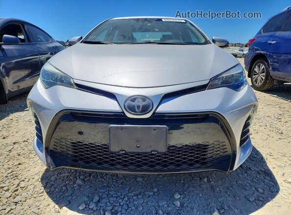 2T1BURHE5JC051776 2018 TOYOTA COROLLA Silver Դիմացի տեսք