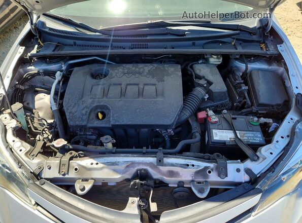 2T1BURHE5JC051776 2018 TOYOTA COROLLA Silver Սալոնի հետևի տեսք