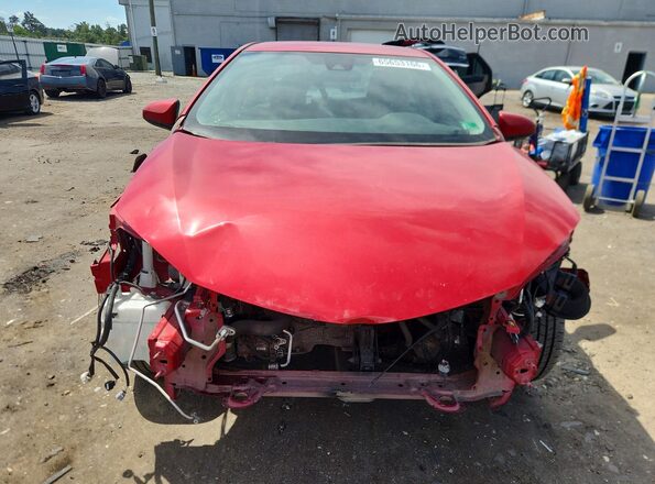 2T1BURHE5JC095647 2018 TOYOTA COROLLA Красный Вид спереди