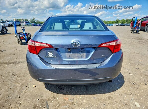 2T1BURHE5JC103262 2018 TOYOTA COROLLA Gray უკანა ხედი