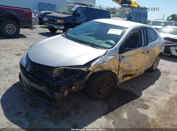 2T1BURHE5JC120921 2018 TOYOTA COROLLA Silver Front left
