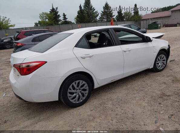2T1BURHE5KC144895 2019 TOYOTA COROLLA White უკანა მარჯვენა