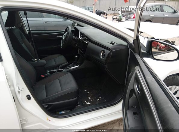 2T1BURHE5KC144895 2019 TOYOTA COROLLA White წინა სალონის ხედი