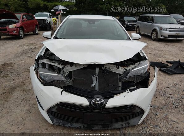 2T1BURHE5KC144895 2019 TOYOTA COROLLA White ხელსაწყოთა პანელის ხედი