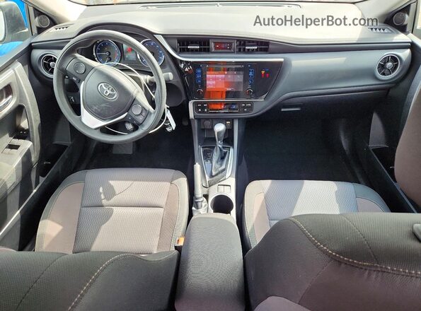 2T1BURHE5KC157064 2019 TOYOTA COROLLA Gray Widok deski rozdzielczej