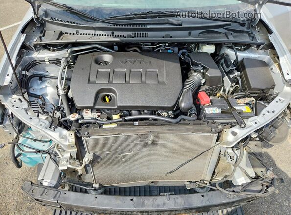 2T1BURHE5KC157064 2019 TOYOTA COROLLA Gray Widok wnętrza z tyłu