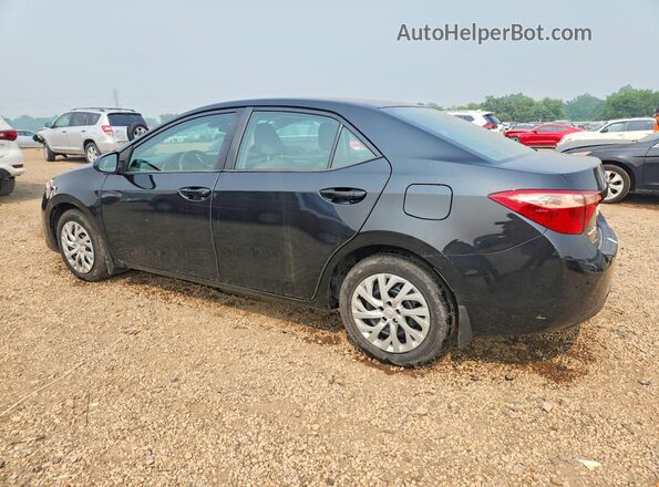 2T1BURHE5KC160711 2019 TOYOTA COROLLA Black Rear left
