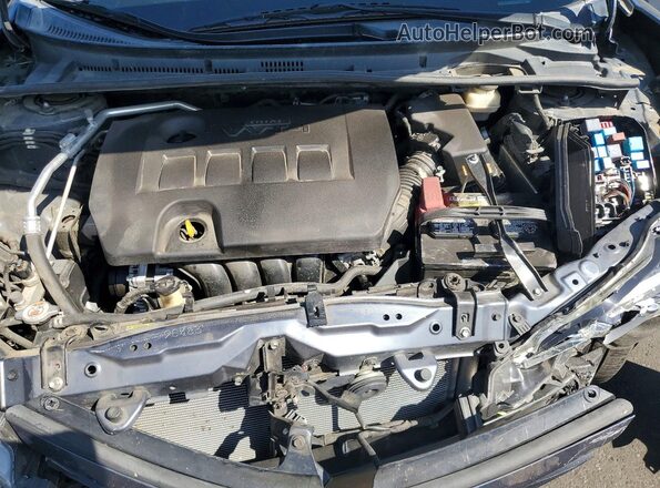 2T1BURHE5KC162300 2019 TOYOTA COROLLA Gray უკანა სალონის ხედი