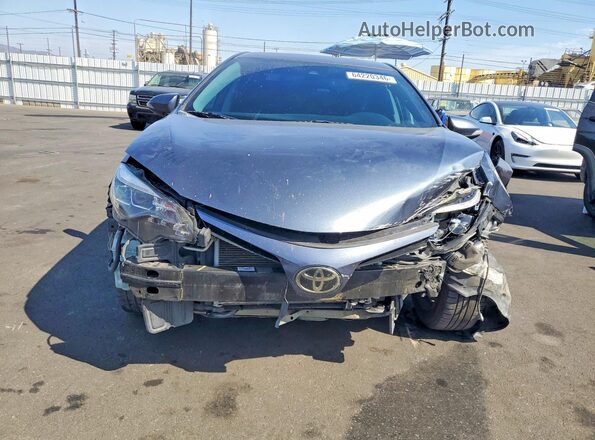 2T1BURHE5KC162300 2019 TOYOTA COROLLA Gray წინა ხედი