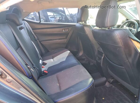 2T1BURHE5KC162300 2019 TOYOTA COROLLA Gray უკანა სავარძლების ხედი