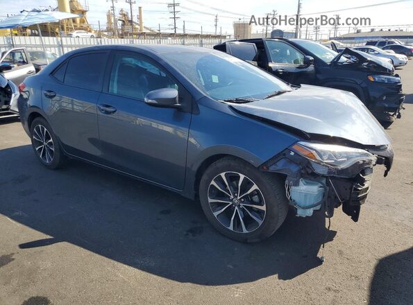 2T1BURHE5KC162300 2019 TOYOTA COROLLA Gray წინა მარჯვენა