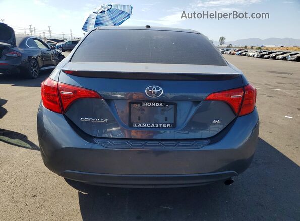 2T1BURHE5KC162300 2019 TOYOTA COROLLA Gray უკანა ხედი