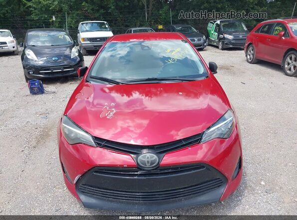 2T1BURHE5KC175967 2019 TOYOTA COROLLA Красный Вид спереди