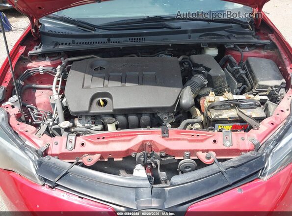 2T1BURHE5KC175967 2019 TOYOTA COROLLA Красный Вид сзади