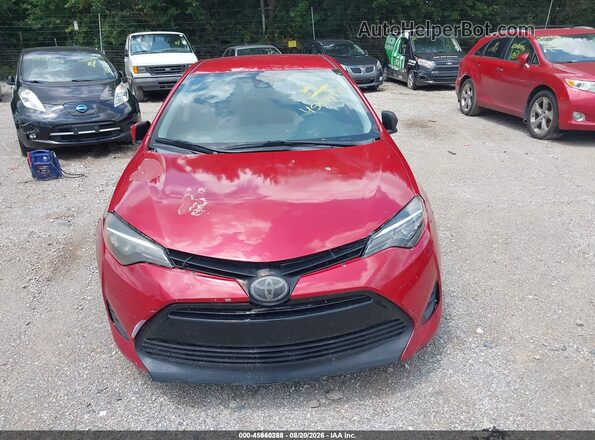 2T1BURHE5KC175967 2019 TOYOTA COROLLA Красный Вид щитка приборов