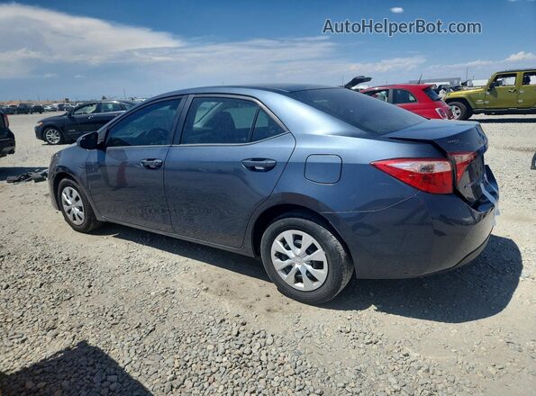 2T1BURHE5KC192879 2019 TOYOTA COROLLA Gray უკანა მარცხენა