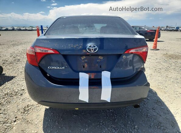 2T1BURHE5KC192879 2019 TOYOTA COROLLA Gray უკანა ხედი