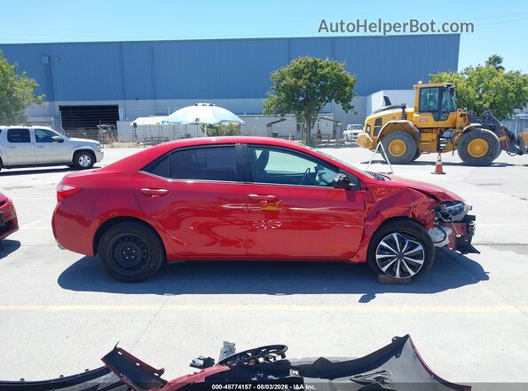 2T1BURHE5KC205954 2019 TOYOTA COROLLA Red Vista interior de 360 grados