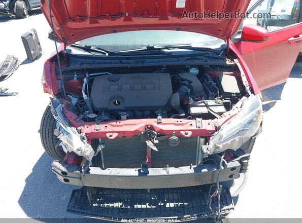 2T1BURHE5KC205954 2019 TOYOTA COROLLA Red Vista trasera