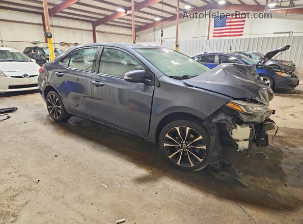 2T1BURHE5KC212726 2019 TOYOTA COROLLA Blue Delantero derecho
