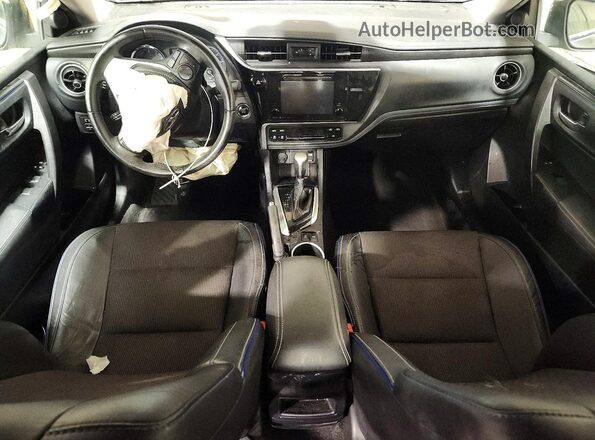 2T1BURHE5KC212726 2019 TOYOTA COROLLA Blue Vista del salpicadero