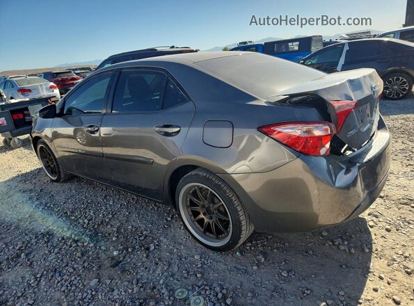 2T1BURHE5KC227484 2019 TOYOTA COROLLA Gray Rear left