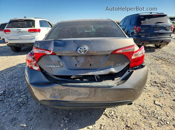 2T1BURHE5KC227484 2019 TOYOTA COROLLA Gray Rear view