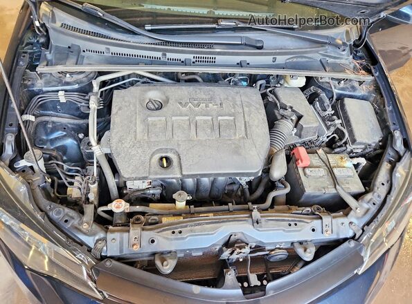 2T1BURHE5KC239747 2019 TOYOTA COROLLA Blue Rear interior view