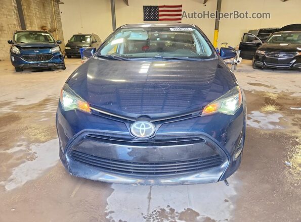 2T1BURHE5KC239747 2019 TOYOTA COROLLA Blue Front view
